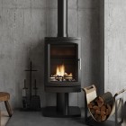 Ecosy+ Hampton Vista 500 "Pedestal" Pure Bio Stove 